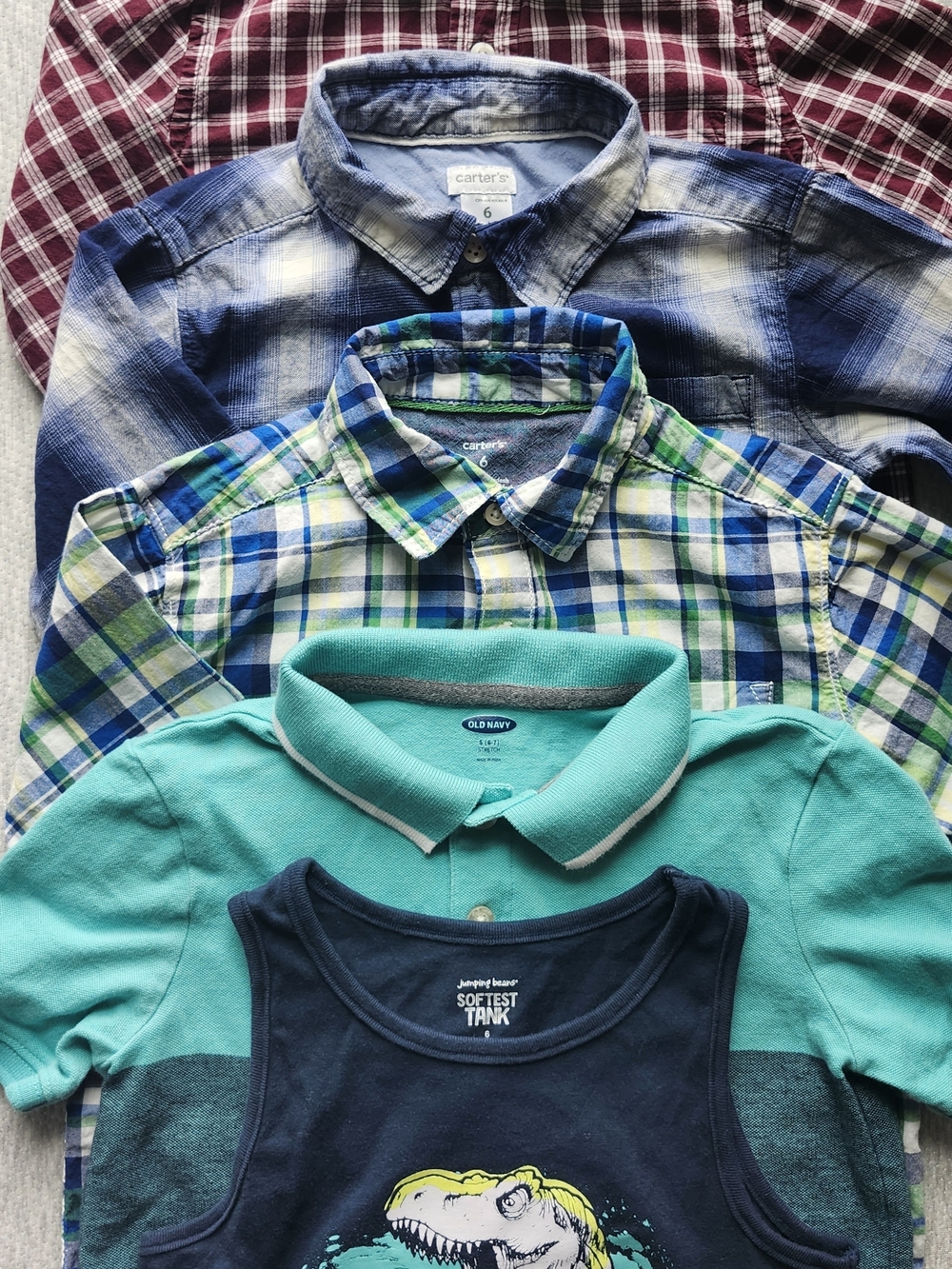 Size 6 Boys Shirt Bundle